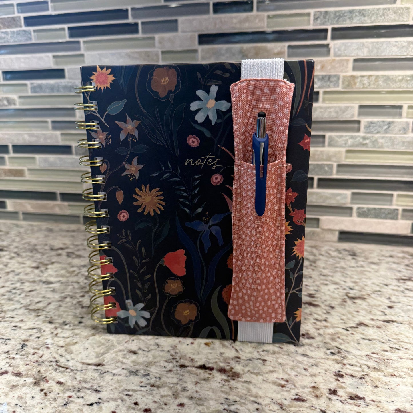 Notebook Pen Holder
