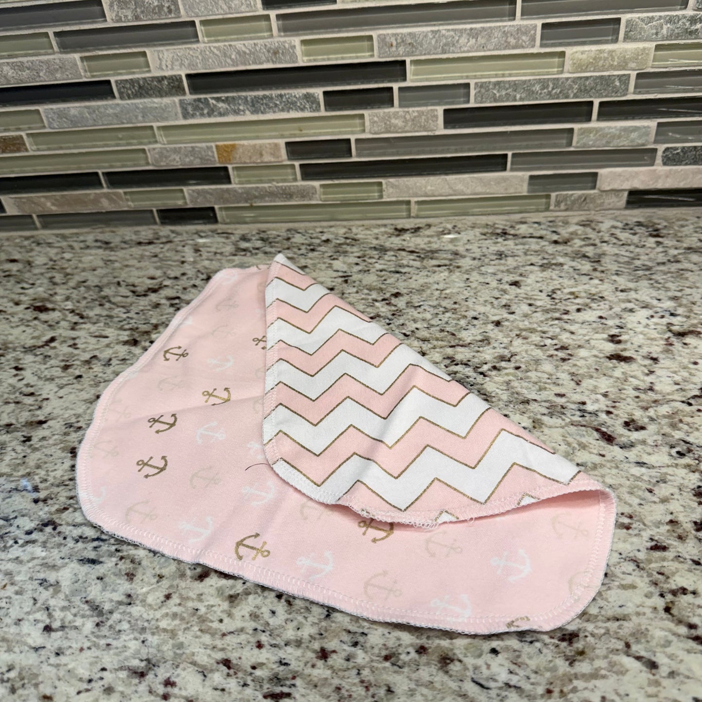 Single Flannel Burp Cloth