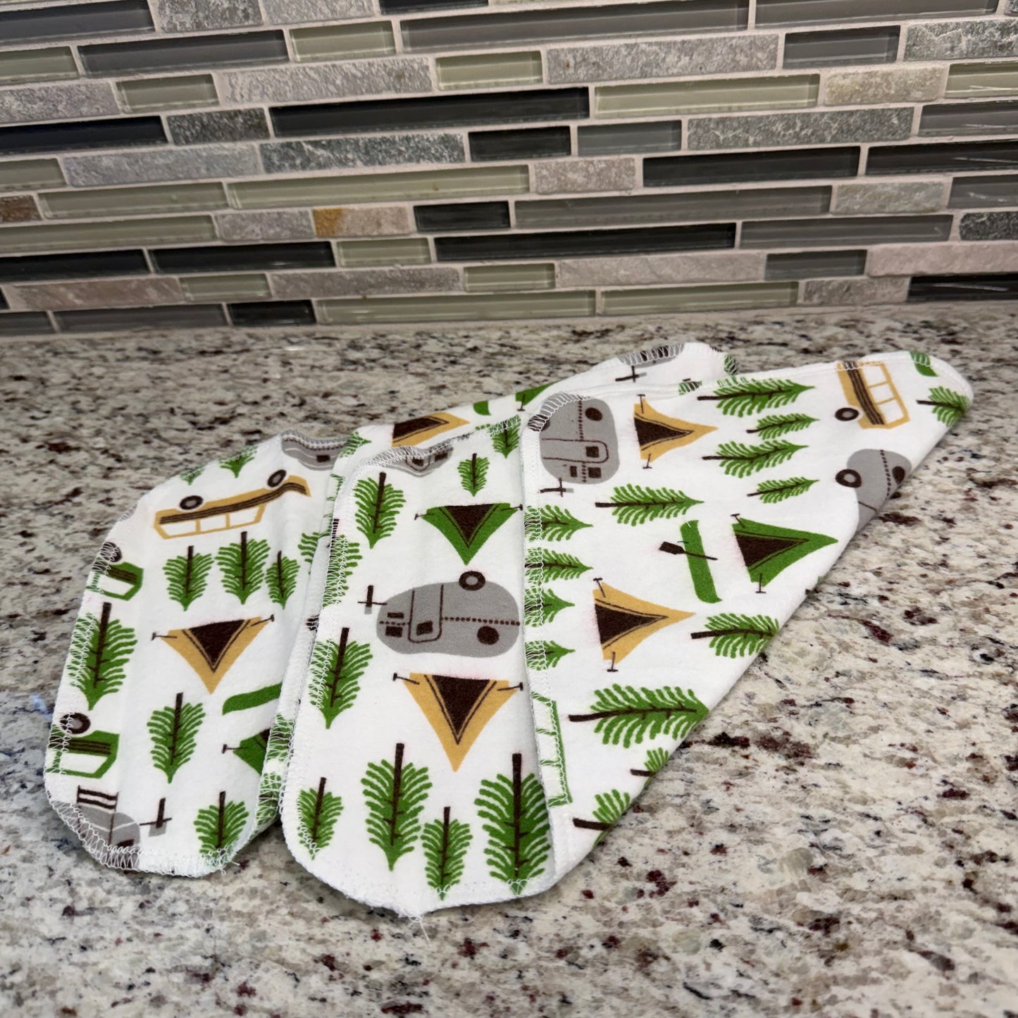 2 Pack Flannel Burp Cloth