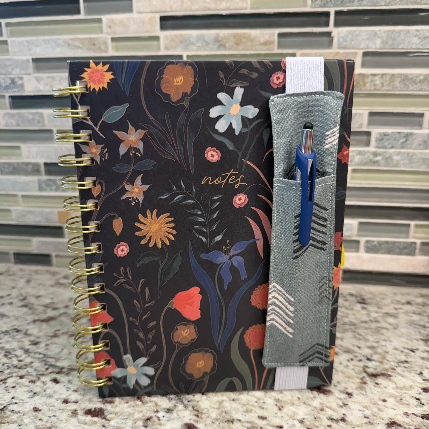 Notebook Pen Holder