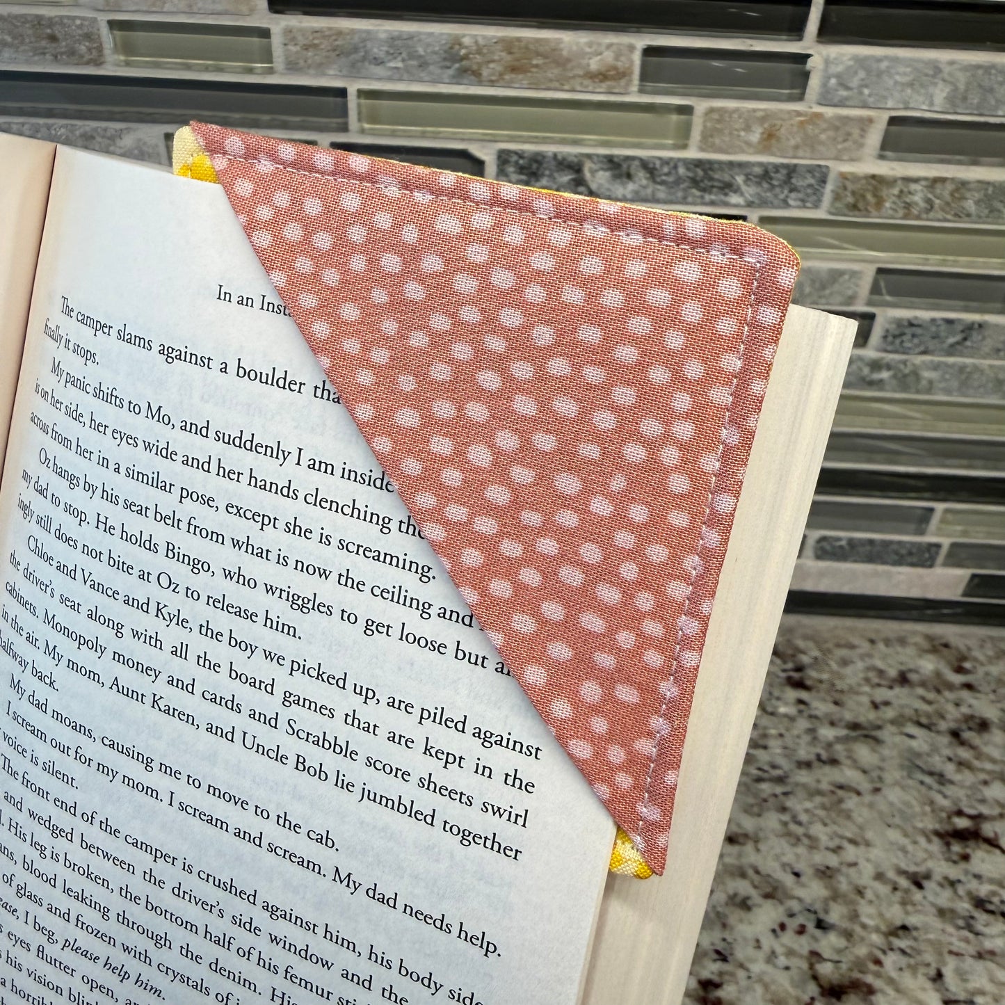 SALE Corner Bookmark