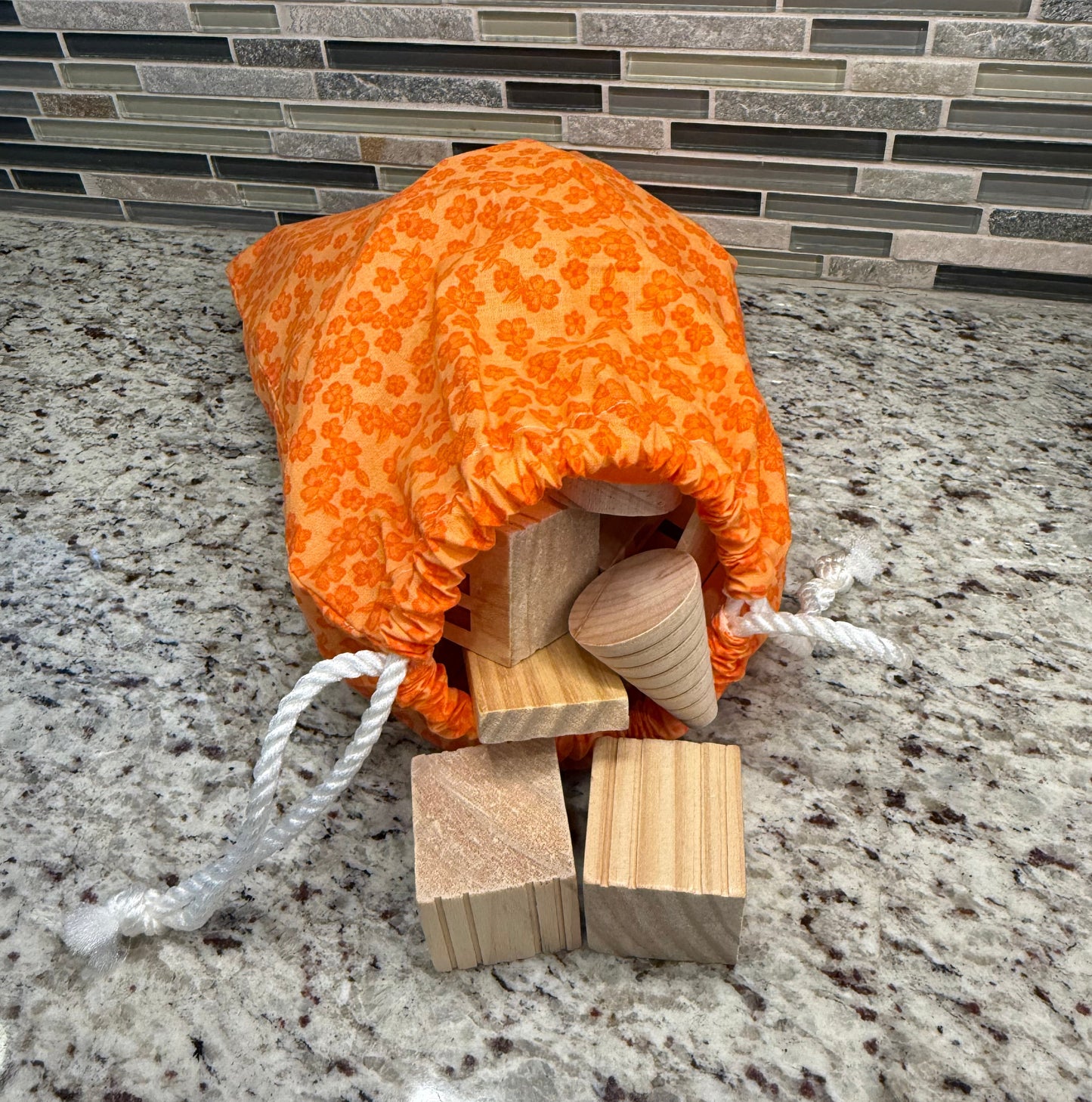 SALE! Small Toy Cinch Bag