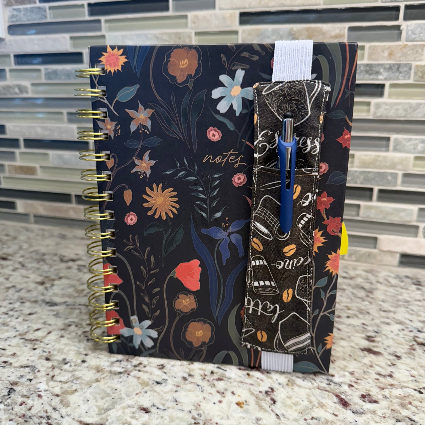 Notebook Pen Holder